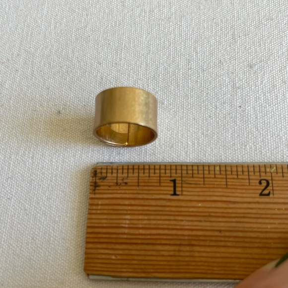 Madewell Gold Glider Ring Size 6 - Picture 4 of 4